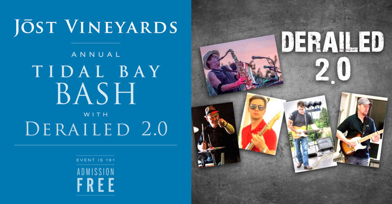 Tidal Bay Bash at Jost Vineyards with Derailed 2.0
